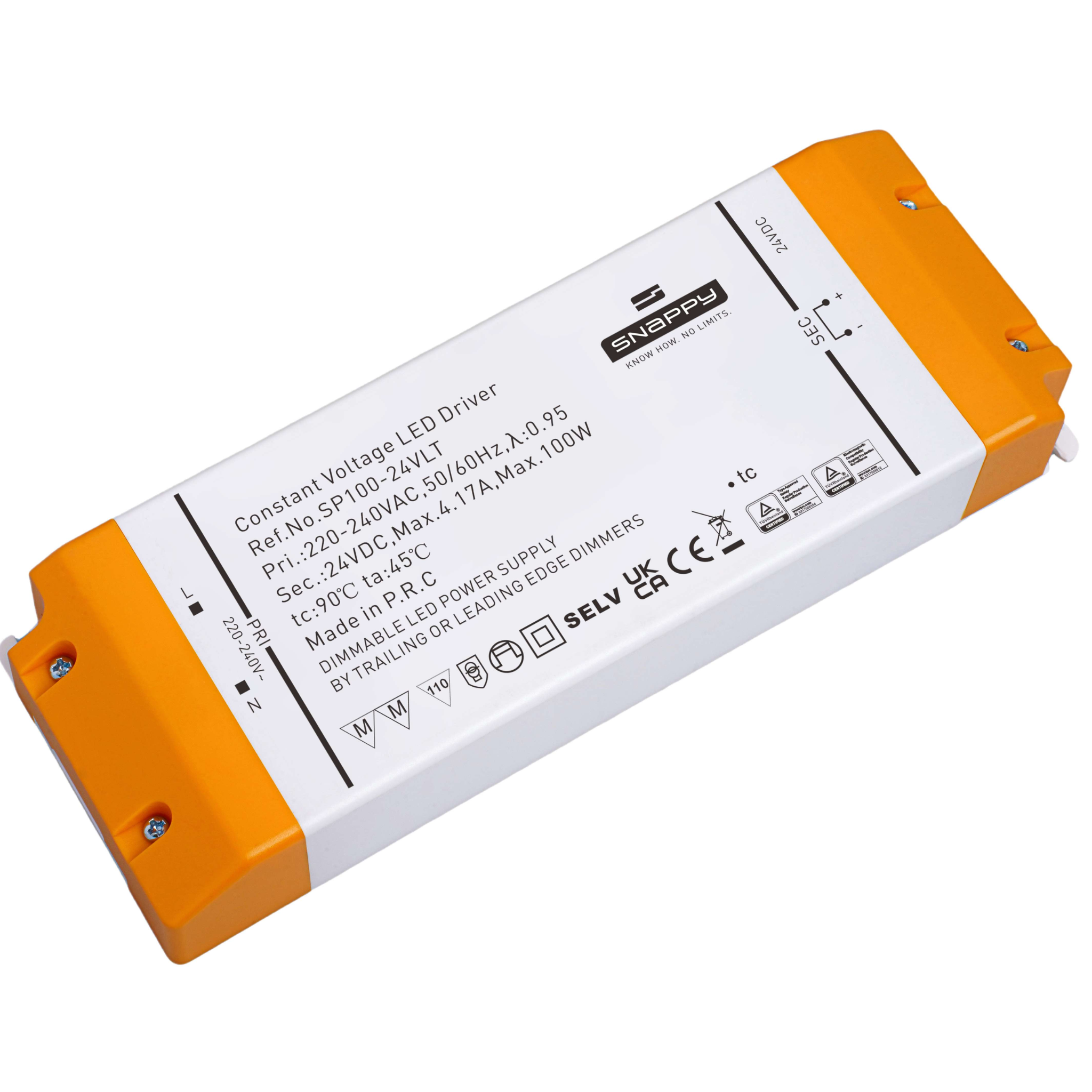LED Spennir 24V/4,16A 10-100W Triac dimmanlegur