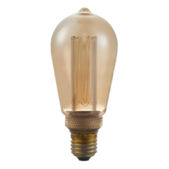 LED ST64x145 3.5W 120Lm 18K gold E27 Dim