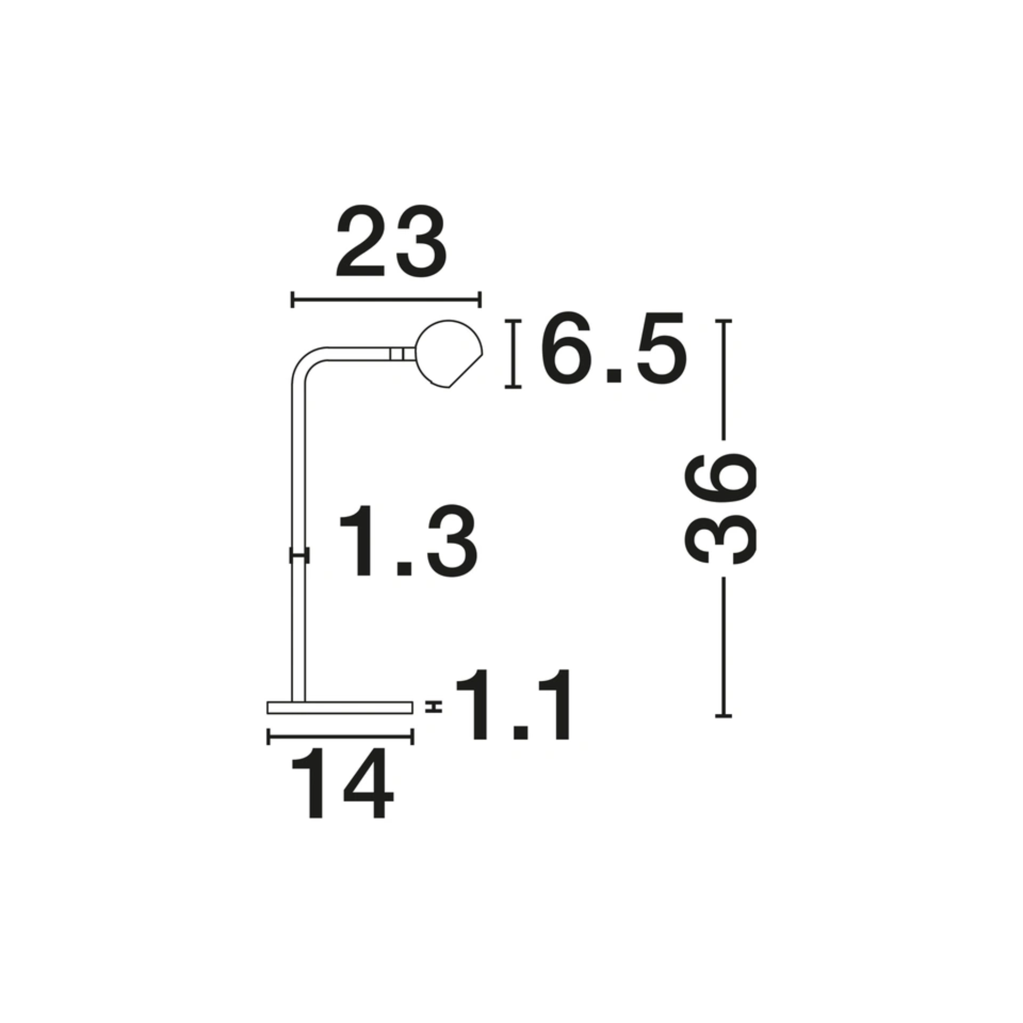 SFERA borðlampi LED 6W 514lm 3K IP20 svart - Image 4