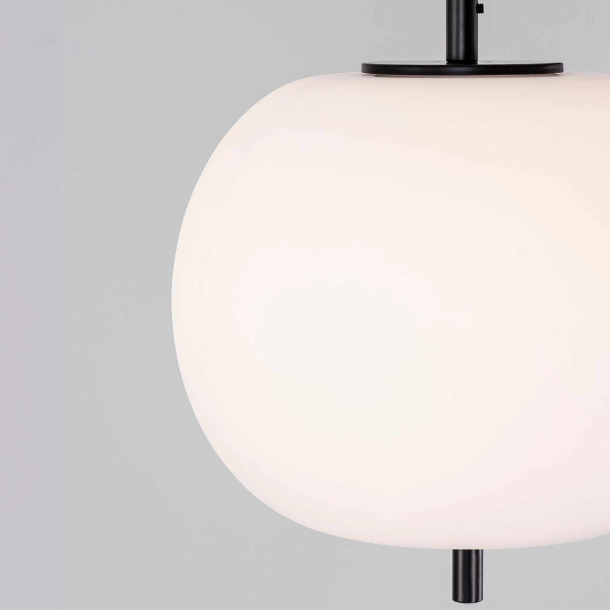 LATO hangandi LED E27 1x23W D:30 svart opal - Image 2