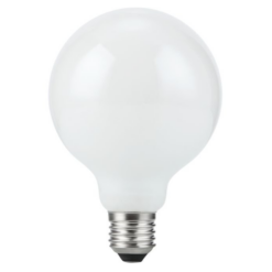 LED G95 opal 5,5W 925 E27 dim