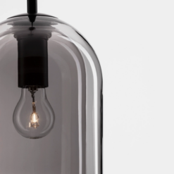 VELOR hangandi ljós LED 1x12W svart með tvöföldum - Image 3