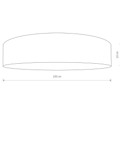 Alternative view of CROCO loftljós Q1000 9x25W E27 grátt