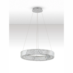 ARIETTA hangandi loftlj. LED 46W 3220lm 3K IP20 dimmanl. glær kristall - Image 3