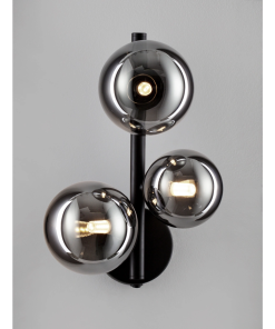 Alternative view of ODILLIA vegg G9 3x5W grátt/svart
