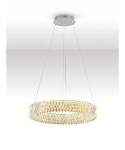 Alternative view of ARIETTA hangandi loftlj. LED 46W 3220lm 3K IP20 dimmanl. glær kristall