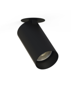 MONO kastari innfelldur gat 45mm GU10 10W svartur