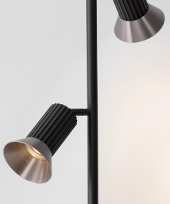 Alternative view of LUVIA gólflampi LED MR16/GU10 2x10W IP20 án peru svart/brons