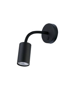 EYE FLEX S veggljós 10W GU10 svart