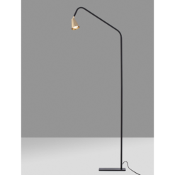 GEKO gólflampi 10w GU10 h153cm svart/gull - Image 2