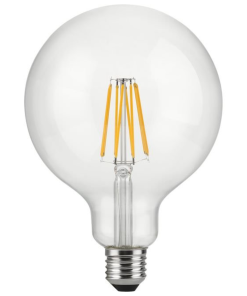LED G125 glær 12W 1250lm 925 E27 dimmanleg