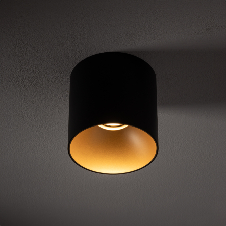 POINT TONE GU10 10W svart/gull - Image 3