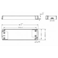 LED Spennir 24V/1,25A 5-30W Triac dimmanlegur - Image 2