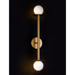 PIELO veggljós LED 2x5w gyllt - Image 2