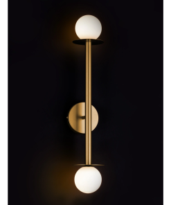 Alternative view of PIELO veggljós LED 2x5w gyllt