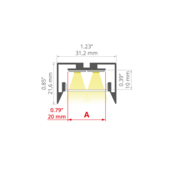 GIZA-LL-ZMG Profile anodized e6k1 3m - Image 2