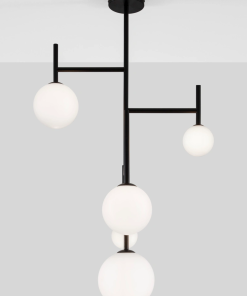 Alternative view of LICATO hangandi Q220 5x5W G9 svart/opal