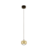 CONGA hangandi loftlj. LED 13W 922lm 3K IP20 gyllt