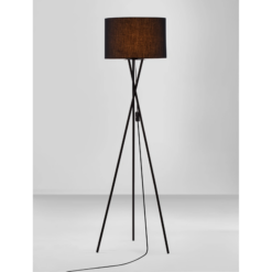 RETRO gólflampi 12W E27 h145cm svartur - Image 2