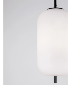 Alternative view of LATO hangandi LED 1x12W D:22 svart og opal