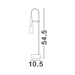 JOY borðlampi LED 7W 703lm 3K IP20 svart - Image 4