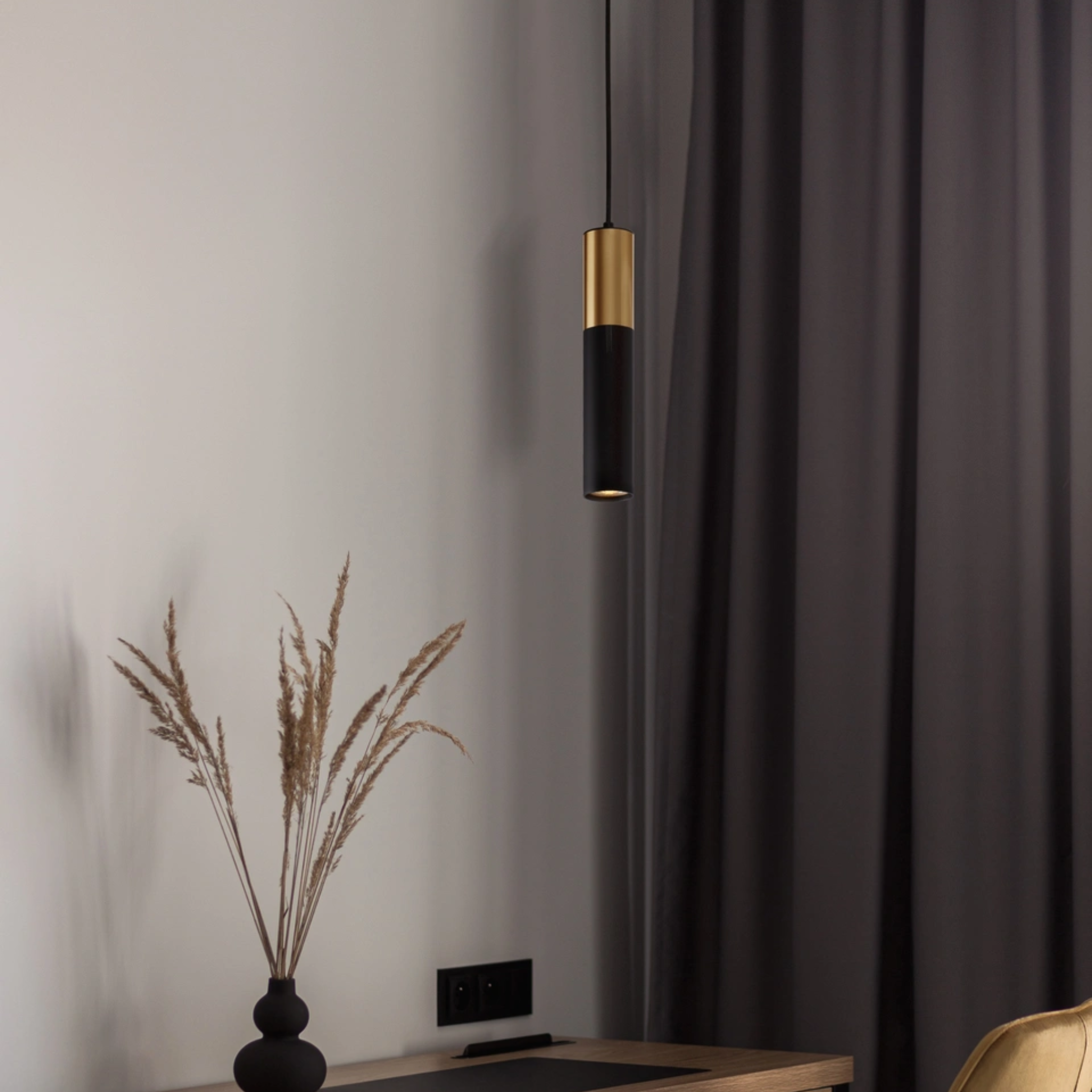 POGNO hangandi ljós LED GU10 1x10W d.5,6 h.30 svar - Image 3