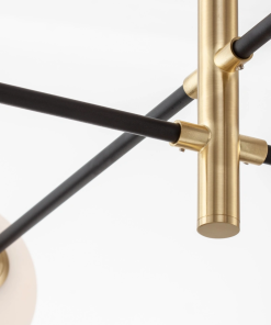 Alternative view of Vitra hangandi G9 6x5W gyllt/svart/opal