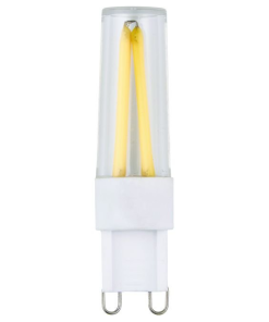 Led G9 2,5W 200lm 27K glær dimmanleg