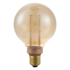 LED G95 3.5W 100lm 18K gold E27 dimmanleg
