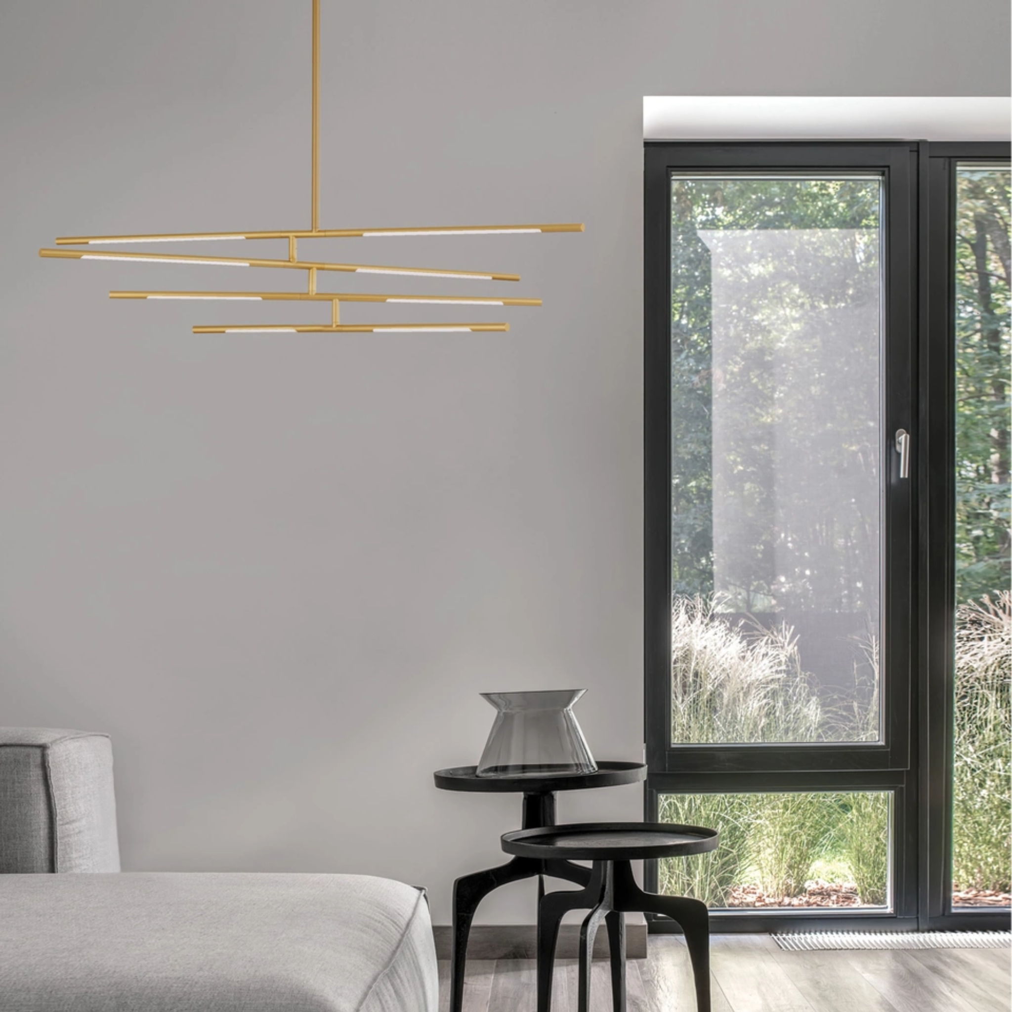 RACCIO hangandi ljós LED 40W 3K gyllt - Image 4