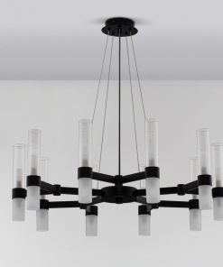 Alternative view of CENTURY hangandi svart/glært LED 20x5W G9