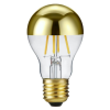 LED GLS Toppspegilpera gull 4W E27 dim