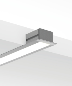 Alternative view of PDS-NK prófíll,anodized, 2mtr. án hlífar