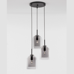 VELOR hangandi ljós LED 3x12W svart með tvöföldum - Image 2