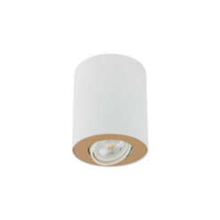 SET loftljós hvítt/gull LED GU10  10W