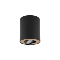 SET loftljós svart/gull LED GU10  10W