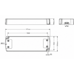 LED Spennir #12V/4,16A 12-50W #Triac dimmanlegur - Image 2