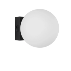 JOLINE LED 1x6W Q145 32K IP20 svart/opal