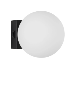 JOLINE LED 1x6W Q145 32K IP20 svart/opal