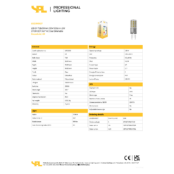 Led G9 4,2W 550Lm 27K dimmanleg - Image 2