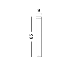 TIEN úti ljósastaur svartur LED 8.5W 3K H65cm IP54 - Image 5