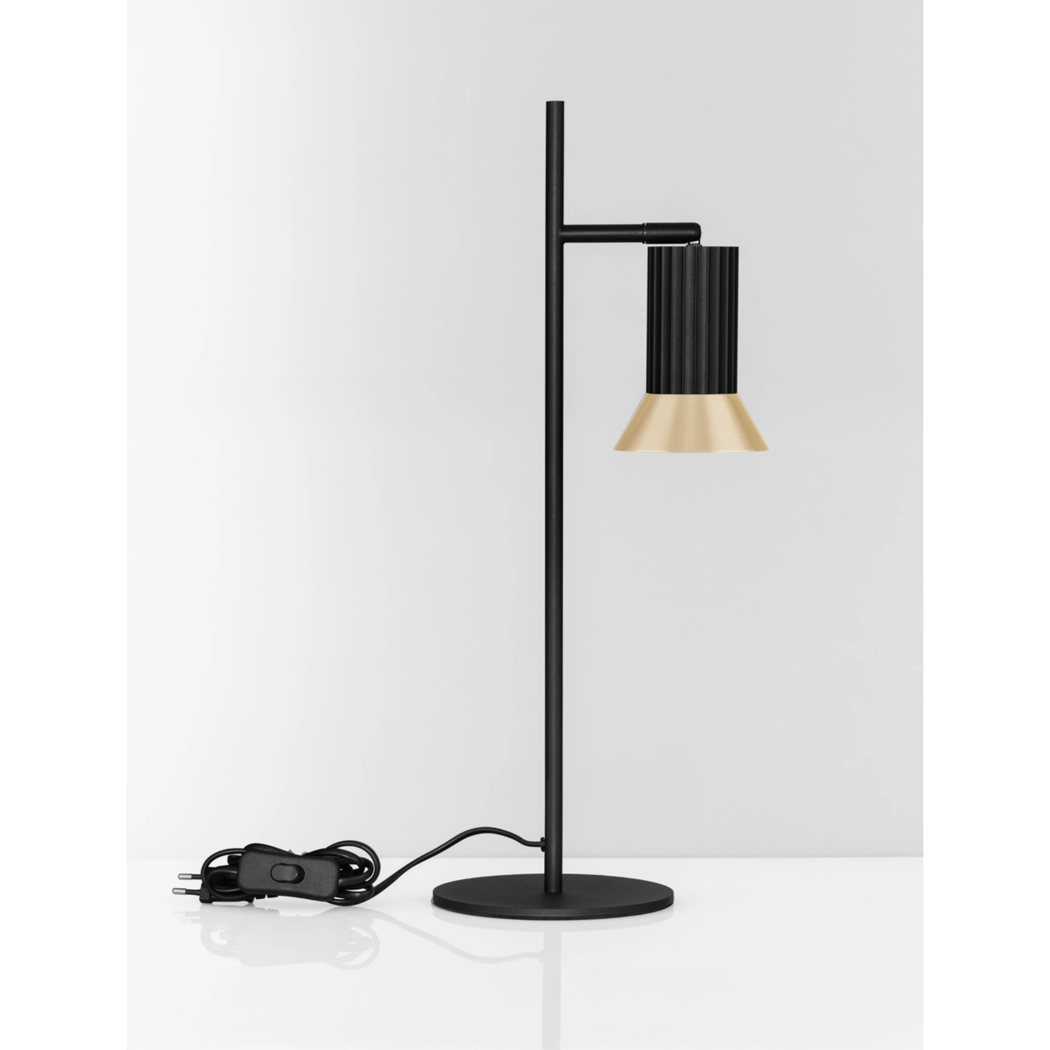 LUVIA borðlampi LED MR16/GU10 1x10W IP20 án peru svart/gyllt - Image 3