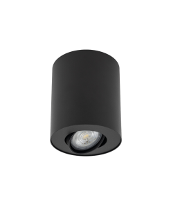 SET loftljós svart LED GU10  10W 100X120mm