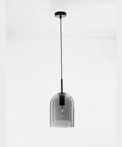 Alternative view of VELOR hangandi ljós LED 1x12W svart með tvöföldum