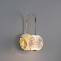 BRILLANTE veggljós LED 4,2W 3200K gyllt - Image 2