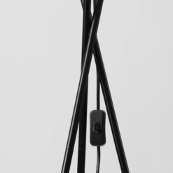 RETRO gólflampi 12W E27 h145cm svartur - Image 3