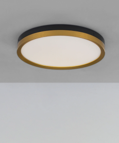 Alternative view of MR JOHN Q400  LED 31W 3K svart/gyllt
