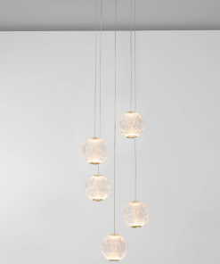Alternative view of BRILLANTE hangandi ljós LED 21W 3200K gyllt