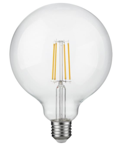 LED G125 glær 7W 806lm 925 E27 dimmanleg
