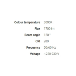 LED Pera T8 11W 3000K - Image 3
